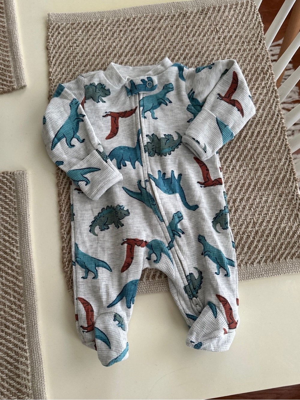 Carter’s newborn zip sleeper